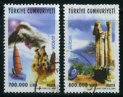Turkey 2004 Mi 3376-3377 O, EUROPA CEPT (Holiday) - Used Stamps