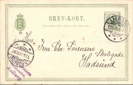 (3 C 17) Denmark - 1908 ? - Letter Card - Brev-Kort - Storia Postale
