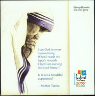 MOTHER TERESA - STAMPS BOOKLET-SCARCE-MNH-INDIA-BL-57 - Mère Teresa