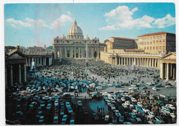 (RECTO / VERSO) CITTA DEL VATICANO EN 1976 - N° 531 - BENEDIZIONE PAPALE IN PLAZZA S. PIETRO - SUPERBE TIMBRES - CPSM GF - Vatican