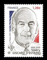 2021 France  President Of France Valéry Giscard D'Estaing MNH ** Political Leader , Politician (**) - Neufs