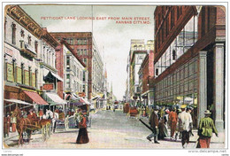 KANSAS  CITY:  PETTICOAT  LANE  LOOKING  EAST  FROM  MAIN  STREET  -  TO  AUSTRIA  -  FP - Kansas City – Missouri