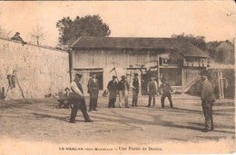 Le Merlan Près Marseille - Une Partie De Boules - Quartiers Nord, Le Merlan, Saint Antoine