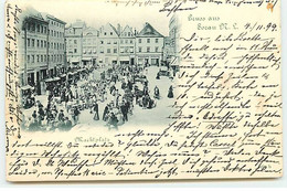 Pologne - Gruss Aus SORAU - Marktplatz - 1899 - Pologne
