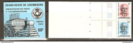 Luxenbourg - 1986 Robert Schuman Booklet (complete - 5 Sets) MNH **  C1106 - Libretti