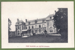 CPA - SOMME - BOVES - FORT MANOIR - - Boves