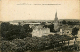 Langon * Panorama De La Commune , Vu Du Château D'eau * Côté Nord - Langon