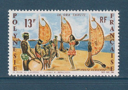 ⭐ Polynésie Française - Poste Aérienne - YT PA N° 21 ** - Neuf Sans Charnière - 1966 ⭐ - Ungebraucht