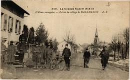 CPA AK L'Alsace Reconquise - Entrée Du Village De DANNEMARIE (366261) - Dannemarie