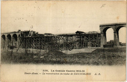 CPA AK Haute-Alsace - Le Reconstruction Du Viaduc De DANNEMARIE (366263) - Dannemarie