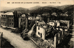 CPA AK Les Ruines De La Grande Guerre - MÜNSTER - Rue Horod (366328) - Munster