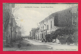 CPA Sarrians - Avenue Notre-Dame - Sarrians