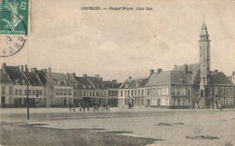 ORCHIES : GRANDE PLACE - COTE EST - Orchies