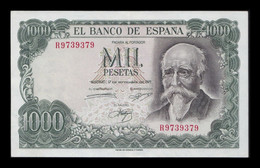 España 1000 Pesetas J. Echegaray 1971 Pick 154 Capicua Serie R EBC XF - 1000 Peseten