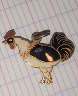 Pendentif Breloque COQ FRANCAIS émaillé Sur Métal Jaune PAS DE POINCON 58 - Pendentifs