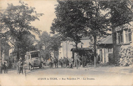 CPA 57 AUDUN LE TICHE RUE NAPOLEON 1ER LA DOUANE - Autres & Non Classés