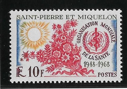 St Pierre Et Miquelon N°379 - Neuf ** Sans Charnière - TB - Nuevos