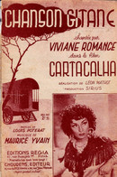 Chanson Gitane" 21/11/21 > Viviane Romance"  Partition Musicale Ancienne   " - Chant Soliste