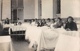 CPA 62 BERCK SUR MER CARTE PHOTO SANATORIUM DE L'OISE INTERIEUR CHAMBRE - Berck