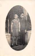 CPA 62 BERCK SUR MER CARTE PHOTO SANATORIUM DE L'OISE FILLETTES DE BERCK NOMS DE FAMILLE MARQUE AU VERSO - Berck