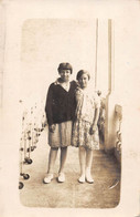 CPA 62 BERCK SUR MER CARTE PHOTO SANATORIUM DE L'OISE (AU VERSO PHOTO GOUBERT NOMS DES FILLES AU VERSO - Berck