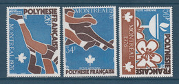 ⭐ Polynésie Française - Poste Aérienne - YT PA N° 110 à 112 ** -  Neuf Sans Charnière - 1976 ⭐ - Ungebraucht