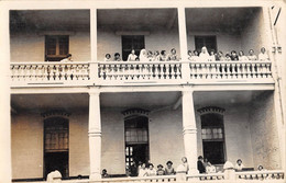 CPA 62 BERCK SUR MER CARTE PHOTO SANATORIUM DE L'OISE SUR LE BALCON (au Verso PHOTO GOUBERT - Berck