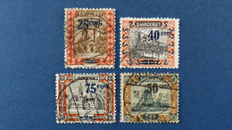 Sarre - YT N° 74 - 76 - 77 - 78 Oblitérés - Used Stamps