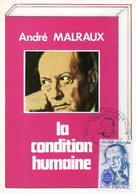 France 2032b Fdc André Malraux, écrivain, Ministre De La Culture, Général De Gaulle, Résistance, Jean Moulin - Writers