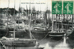 Ile D'yeu * La Façade Du Port * Bateaux De Pêche - Ile D'Yeu