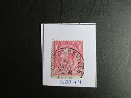 Nr 46 - Leopold II - Centrale Stempel Profondeville - Coba + 4 - 1884-1891 Léopold II