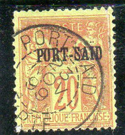 France Colonies: Port Saïd  Année 1899  N°10 Oblitéré - Usados