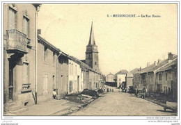 MESSINCOURT ..-- 08 ..-- Rue Haute . 1931 Vers LA LOUVIERE ( Famille MATAGNE ) . Voir Verso . - La Louvière