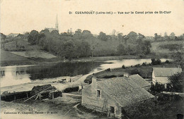 Guenrouët * Vue Sur Le Canal , Prise De St Clair * Chemin De Halage - Guenrouet