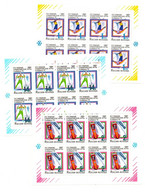 1992 - Russia 5915/17 Olimpiadi Di Albertville - Minifogli    ------ - Unused Stamps