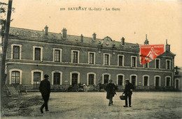 Savenay * Vue Sur La Gare * Le Parvis * Ligne Chemin De Fer - Savenay