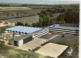 EN AVION AU DESSUS DE LUMBRES L'ECOLE TECHNIQUE VUE AERIENNE LAPIE - Lumbres