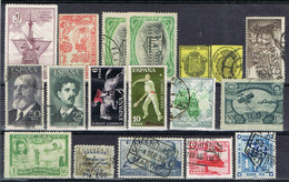 DO 17246 LOT SPANJE GESTEMPELD ZIE SCAN - Collections