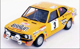 Toyota Corolla Levin - VIP Racing Team Bruin - Ove Andersson/A. Hertz - 4th Rallye Portugal 1974 #3 - Troféu - Trofeu