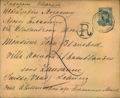 1903, 7 Kop. Stationery Cover With Additional Franking From KOPAYGOROD; Ukraine To Luzerne, Switzerland - Ukraine