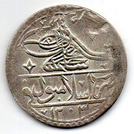 OTTOMAN EMPIRE - SULTAN SELIM III, 1 Yuzluk, Silver, Year 5, AH1203, KM #507 - Sonstige – Asien