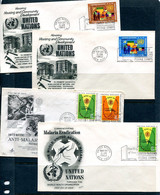 UN 1962 Accumulation 14 First Day Of Issue Covers Used 11859 - Collections, Lots & Series