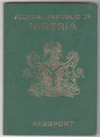 NIGERIA REPUBLIC Collectible 2000 Passport Passeport Reisepass Pasaporte Passaporto EGYPT VISA - Documentos Históricos