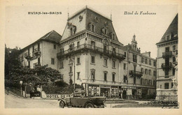 évian Les Bains * Hôtel De Fonbonne * Automobile Ancienne - Evian-les-Bains