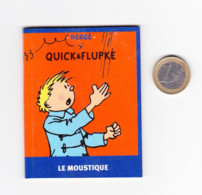 Mini BD - QUICK & FLUPKE " Le Moustique " Extrait De L'album " Vive Le Progrès "  Par Hergé (b294) - Hergé