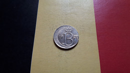 BELGIE BOUDEWIJN I 25 CENTIEMEN 1970 FRAPPE DECENTREE (CASQUETTE) - 25 Centimes