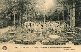 Villiers Le Bel * Intérieur De La Pension GUERBIGNY Guerbigny * La Pelouse * Enfants - Villiers Le Bel