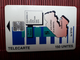 Phonecard Djibouti 150 Units Used Rare - Dschibuti