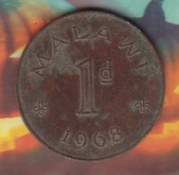 @Y@  Malawi  1 Penny   1968     (101) - Malawi