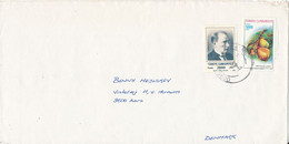 Turkey Cover Sent To Denmark 1993 - Brieven En Documenten